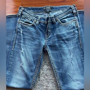 Silver Aiko Bootcut Jeans